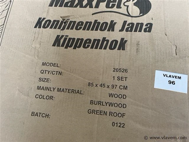 Konijnenhok/kippenhok - afbeelding 1 van  2