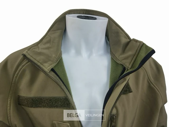 Koninklijk landmacht softshell jas maat x-large - afbeelding 3 van  4