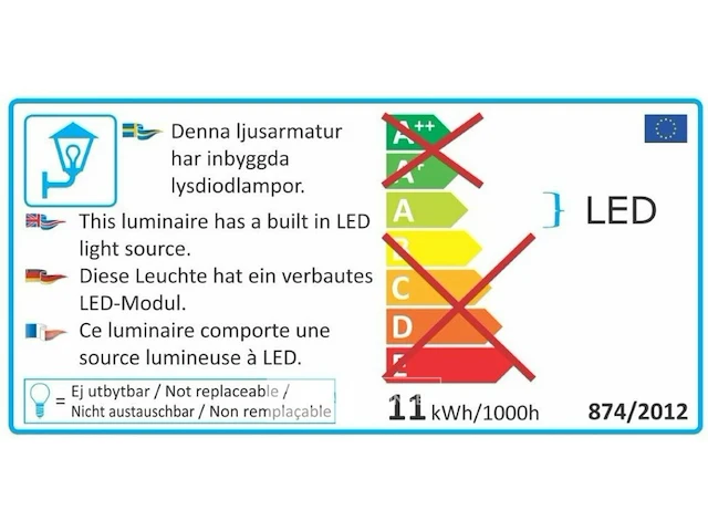 Konstsmide wandlamp led - afbeelding 3 van  5