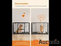 Kooi voor zware hond, 122 x 74,5 x 80,5 cm - afbeelding 5 van  8