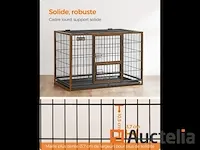 Kooi voor zware hond, 122 x 74,5 x 80,5 cm - afbeelding 8 van  8