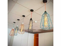 Kooilamp set - hanging lamp (5x) - afbeelding 3 van  4