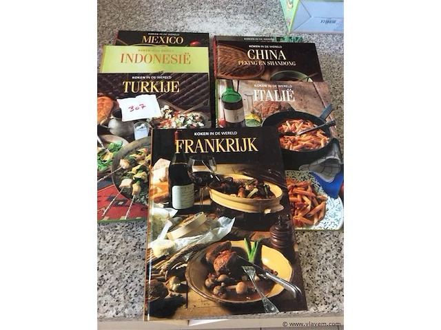 Kookboeken 7stuks - afbeelding 1 van  3