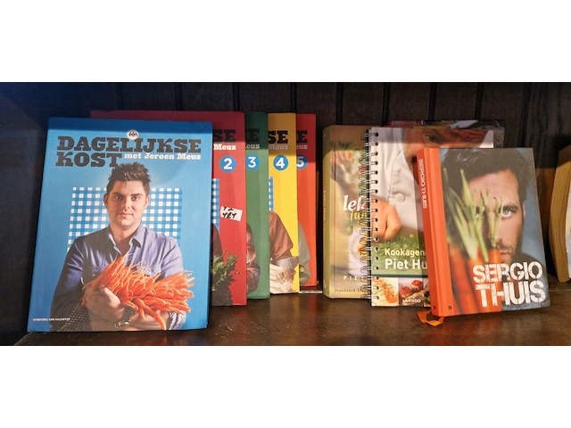 Kookboeken +jeroen en sergio - afbeelding 1 van  1
