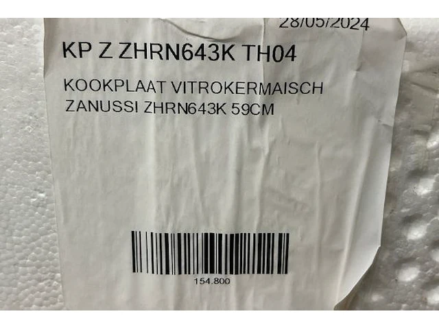 Kookplaat zanussi - afbeelding 4 van  4