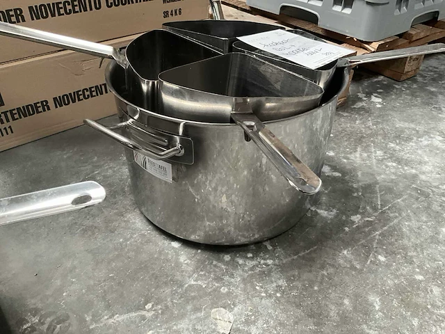 Kookpot 20 liter met pasta inzet - afbeelding 2 van  3