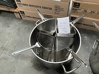 Kookpot 30 liter met pasta inzet - afbeelding 1 van  5