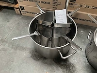 Kookpot 30 liter met pasta inzet - afbeelding 5 van  5