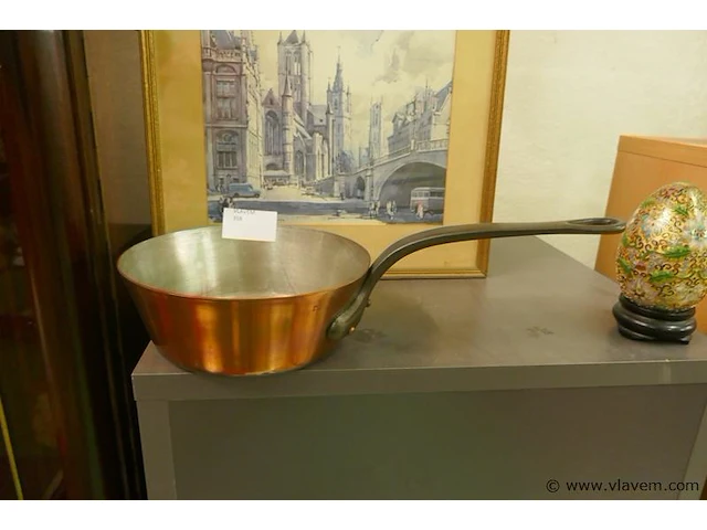 Kookpot in koper - afbeelding 1 van  1