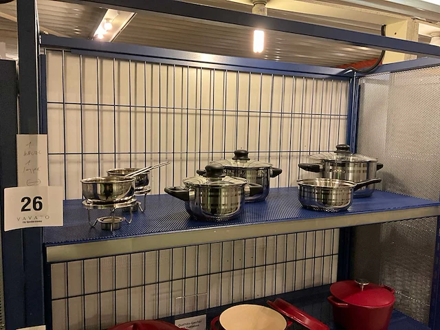 Kookpotten en suaspannetjes (6x) - afbeelding 1 van  4
