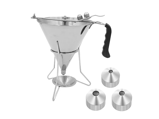 Kooktrechter dispenser rvs - afbeelding 1 van  4