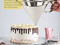 Kooktrechter dispenser rvs - afbeelding 2 van  4