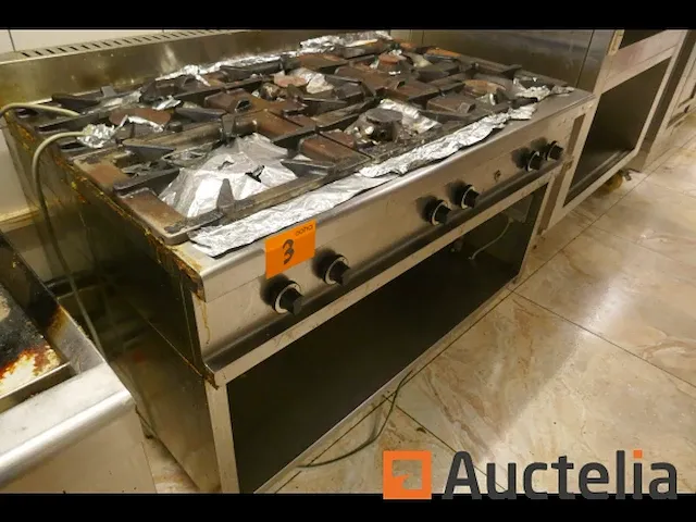 Kookunit silko in inox - afbeelding 1 van  4