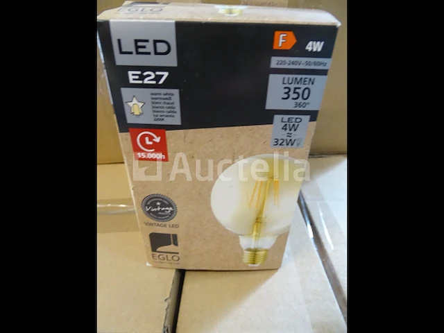 Kooldraad lamp - amber eglo vintage led - afbeelding 1 van  1