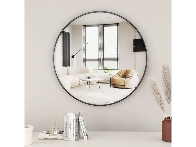 Koonmi 60 cm ronde spiegel - afbeelding 1 van  4