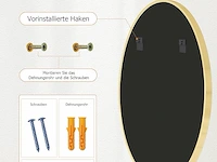 Koonmi grote ronde spiegel (106 cm) - afbeelding 3 van  3