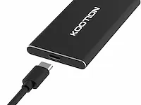 Kootion 500gb draagbare externe ssd usb 3.1 type c flash drive - afbeelding 1 van  5