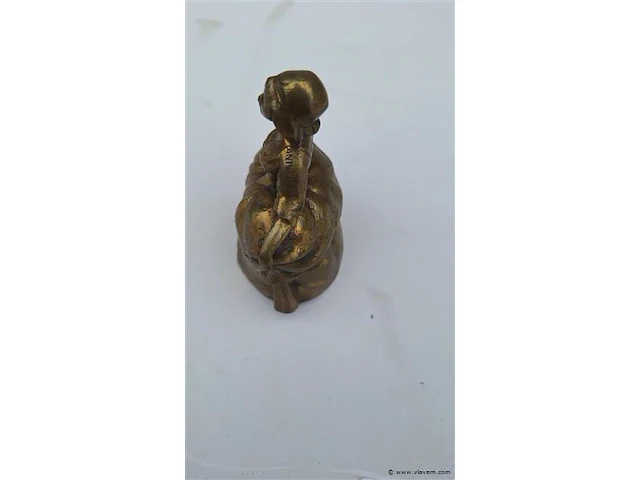 Koperen belletje dame - afbeelding 2 van  5