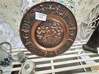 Koperen bord - afbeelding 1 van  1