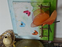 Koperen bordje en div - afbeelding 2 van  3