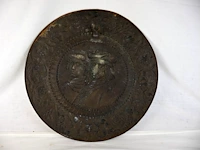 Koperen decoratieve plaat - afbeelding 3 van  3