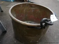Koperen ketel - afbeelding 1 van  1