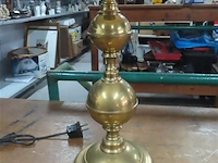 Koperen lamp 69cm - afbeelding 2 van  3