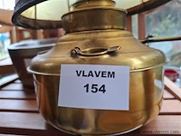 Koperen lampadaire - afbeelding 2 van  2
