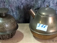 Koperen moor en bel - afbeelding 1 van  1