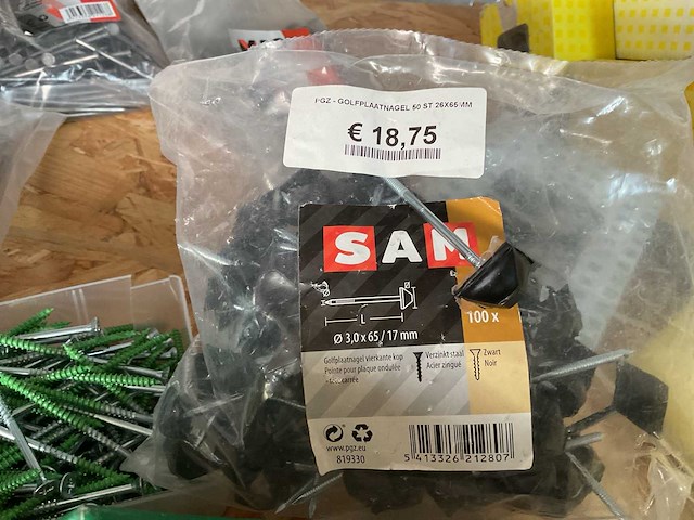 Koperen nagels schroeven - afbeelding 4 van  12