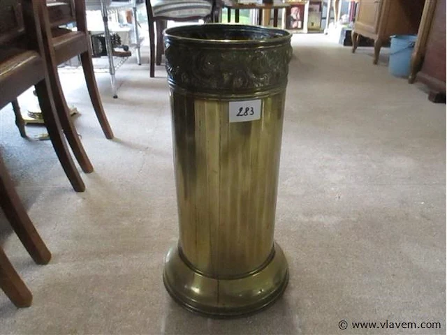 Koperen paraplubak - afbeelding 1 van  2