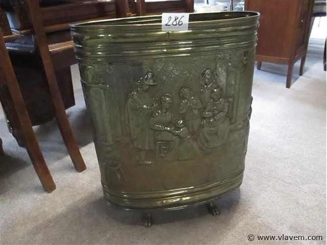 Koperen paraplubak - afbeelding 1 van  2