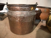 Koperen pot (x3) - afbeelding 3 van  5