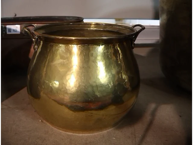 Koperen pot (x3) - afbeelding 4 van  5