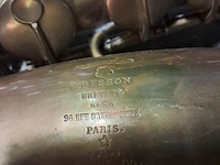 Koperen saxofoon h 800mm - afbeelding 2 van  6