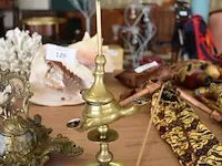 Koperen schrijfset, koperen lamp - afbeelding 7 van  7