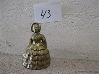 Koperen tafelbel - afbeelding 1 van  2