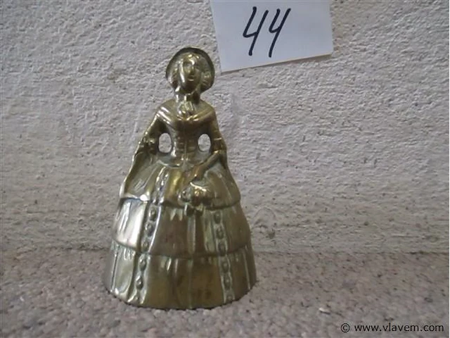 Koperen tafelbel - afbeelding 1 van  2