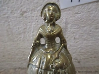 Koperen tafelbel - afbeelding 2 van  2