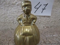 Koperen tafelbel - afbeelding 2 van  2