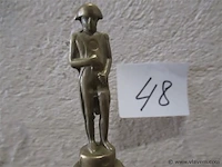 Koperen tafelbel - afbeelding 2 van  2