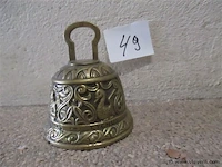 Koperen tafelbel - afbeelding 1 van  2