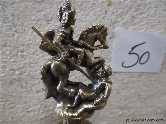 Koperen tafelbel - afbeelding 2 van  2