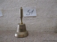 Koperen tafelbel - afbeelding 1 van  2