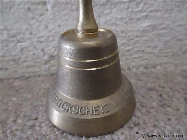 Koperen tafelbel - afbeelding 2 van  2