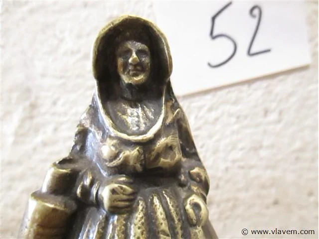 Koperen tafelbel - afbeelding 2 van  2