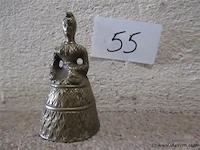 Koperen tafelbel - afbeelding 1 van  2