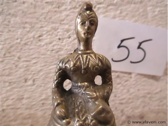 Koperen tafelbel - afbeelding 2 van  2