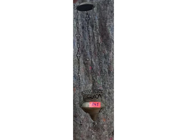 Koperen wierook ganger - afbeelding 1 van  1