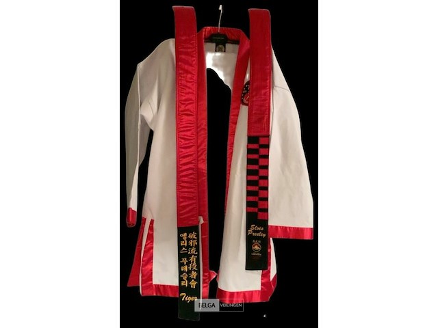 Kopie karatekostuum elvis presley - afbeelding 1 van  5